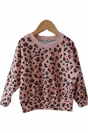 Merkloos Oversized sweater leopard 98/104
