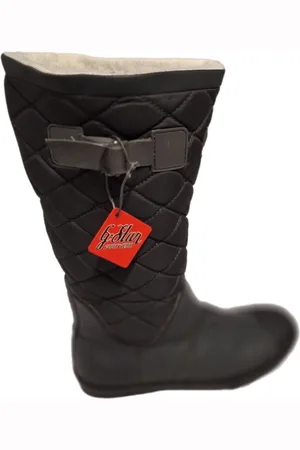 G-Star GIRDER-WINTERLAARS-DARKGREY-NYLON/LEATHER-SIZE 39