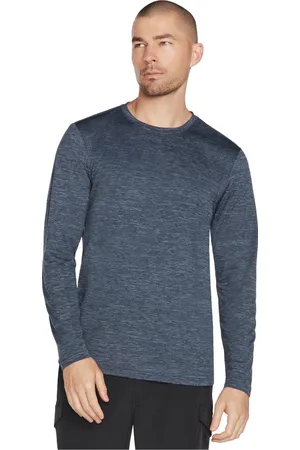 Skechers On the Road Long Sleeve M3LT157-BLGY, Mannen, , Shirt met lange mouwen, maat: M