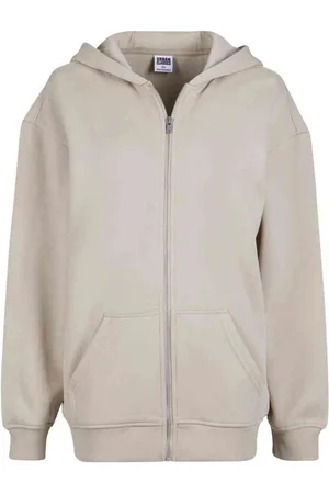 Urban classics Oversized Vest met capuchon - L