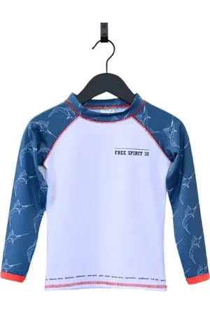 Ducksday UV Zwemshirt - lange mouw - voor kinderen - unisex - - 92/98