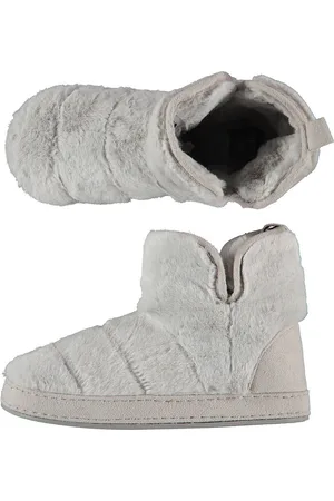 Apollo Hoge sloffen dames - Fake Fur -