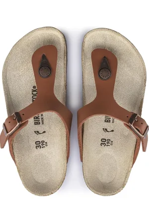 Birkenstock Gizeh Slippers Ginger Brown Narrow-fit | | Imitatieleer |
