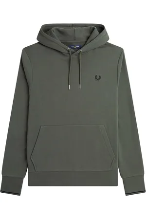 Fred Perry Tipped Hooded Sweatshirt Truien & Vesten Heren - Sweater - Hoodie - Vest-