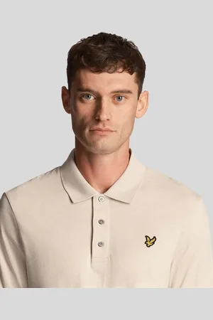 Lyle & Scott Slub Polo T-Shirt - - M