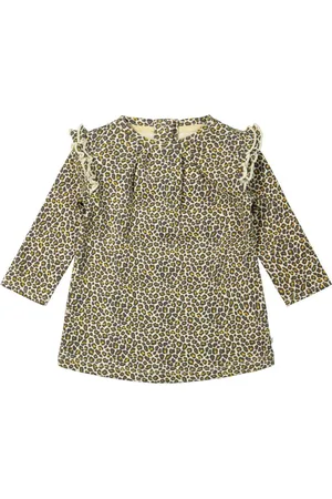 Ducky Beau Dress leopard pattern
