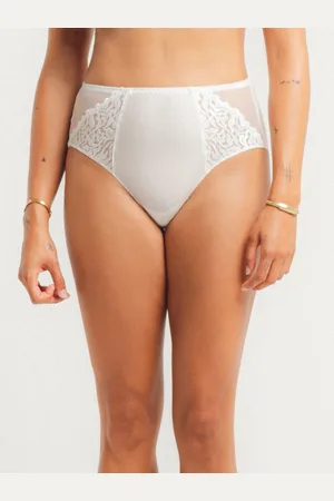 Louisa Bracq Electric Waves Taille Slip 49450 494 NACRE - maat 42