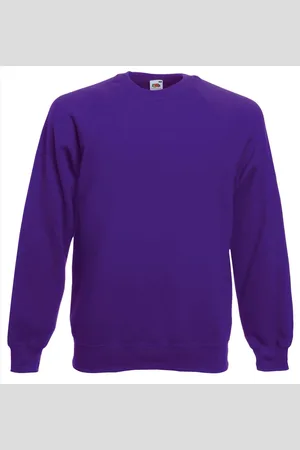 Fruit Of The Loom Classic Raglan Sweater - - S
