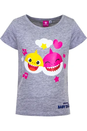 Merkloos Baby Shark kinder t-shirt, , maat 92