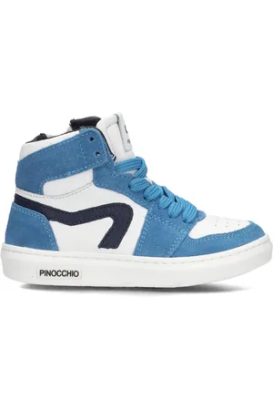 Pinocchio P1665 Sneakers - Leren Sneaker - Jongens -