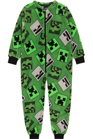 Minecraft Eendelige pyjama / jumpsuit voor jongens, , rits, onesie / 98-104
