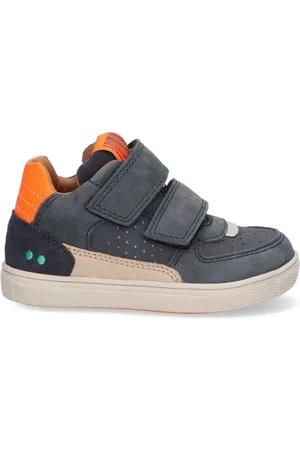 Bunnies JR 223802-529 Jongens Lage Sneakers - - Leer - Klittenband
