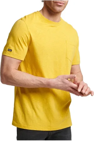 Superdry Crew Neck Slub Pocket Shirt Heren