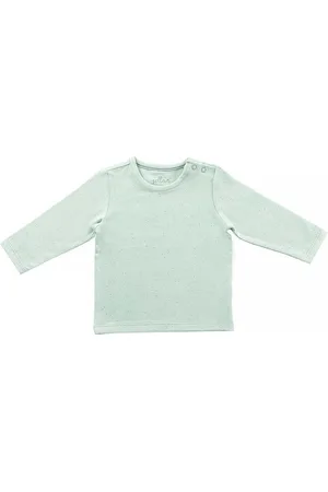 Jollein 50 - longsleeve Mini Dots Stone Green