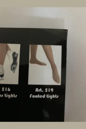 Merkloos Primavera (rol-/schaats)panty Footed Caramello
