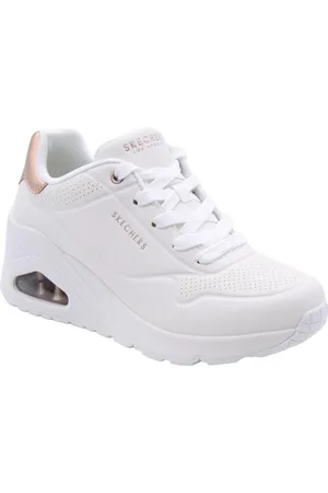 Skechers Uno Wedge Schoenen Wit EU 40 Vrouw