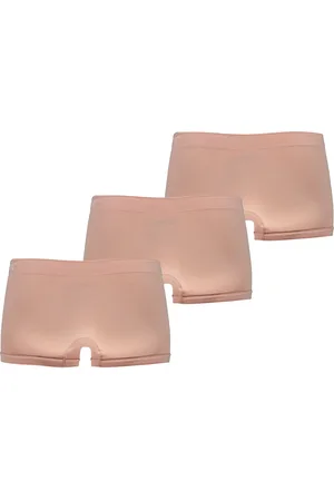Apollo Dames Basic Hipster - Bamboo naadloos - maat L - 3-pack - nude