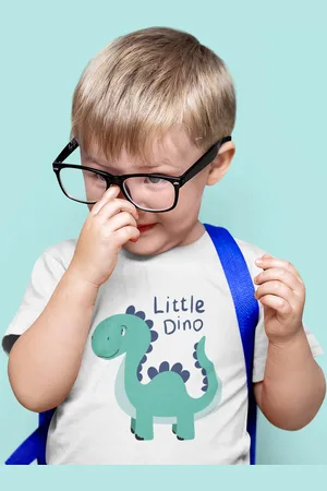B and C Kinder T-shirt Little Dino, maat 3-4 jaar