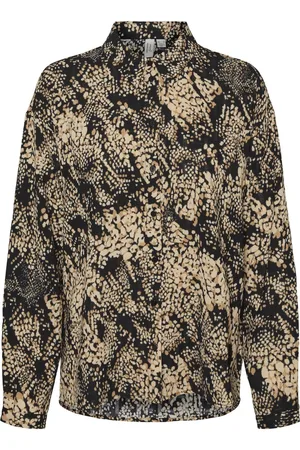 VERO MODA VMOFREYA L/S SHIRT WVN BTQ GA - Dames - Blouses