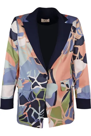 VERY SIMPLE Verysimple • blazer in pastel • maat XS (IT40)