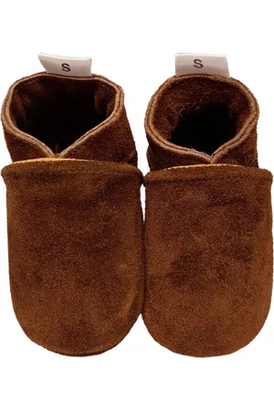 Babysteps Babyslofjes Effen Bruin maat 18/19