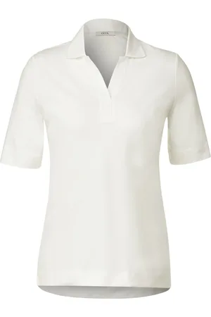 CECIL Piquee Polo Shirt Dames Poloshirt -