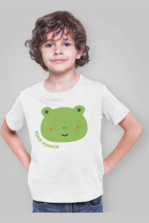 B and C Kinder T-Shirt Kiko Kikker, maat 7-8 jaar