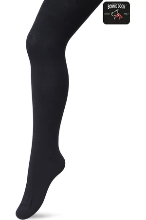 Bonnie Doon Biologisch Katoenen Maillot Meisjes Donker Blauw maat 116/122 - Kinder Maillot - OEKO-TEX gecertificeerd - Bio Cotton Tights - Duurzaam Huidvriendelijk Bio Katoen - Fijne pasvorm - Gladde Naden - Donkerblauw - - BP053900.102