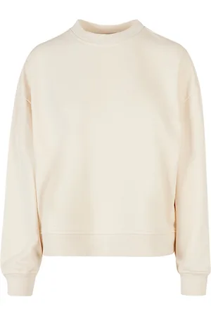 Build Your Brand Ladies Oversized Crewneck Sweatshirt BY212 - - XL
