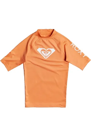Roxy UV Zwemshirt voor tienermeisjes - Whole Hearted - Zalm - maat 168cm