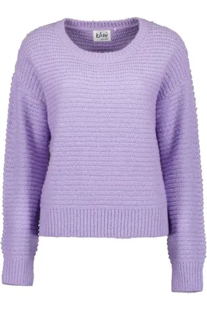 Blue Seven Dames - Trui 247994 lila uni gebreid maat 44