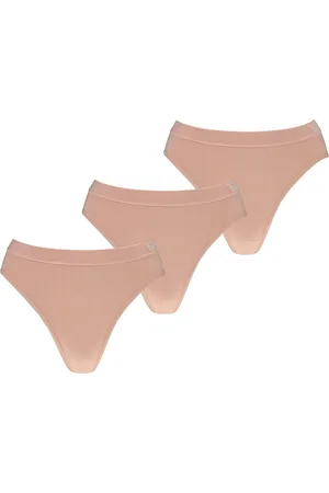Apollo Dames Basic Hip slip | Bamboo naadloos | MAAT S | 3-pack | nude