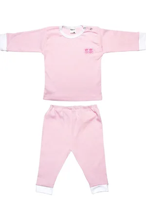 Beeren Bodywear Meisjes Pyjama Stripe - Roze