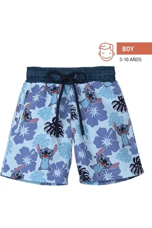 Merkloos Stitch Zwembroek Tropical Lila