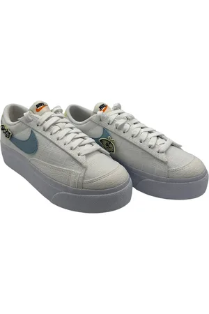 Nike W - blazer low Platform SE NN - Wit/Blauw