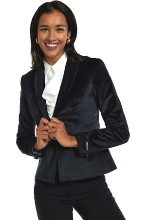 OppoSuits Deluxe Dinner Jacket - Black - Dames Blazer - Kerst, Bruiloften en Meer -