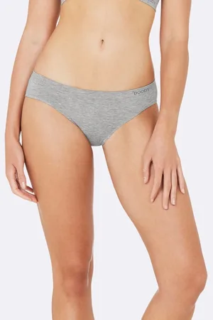 Boody Bamboe Classic Bikinislip - Lichtgrijs / S