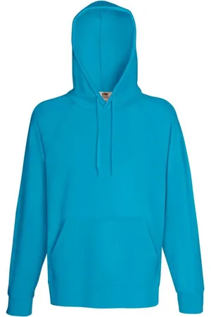 AWDis Fruit Of The Loom Heren Lichtgewicht Sweatshirt Met Capuchon / Hoodie (240 GSM)