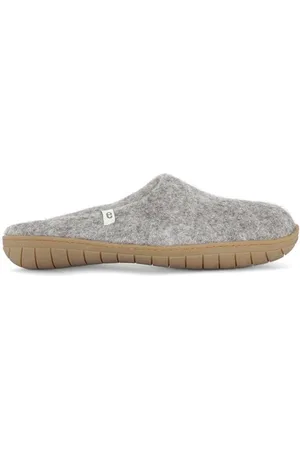 Egos Copenhagen | Heren | Pantoffels | Slipper Natural Grey Rubber sole |
