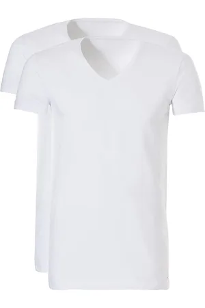 Ten Cate Heren 2-Pack V-Hals Long T-Shirts - S