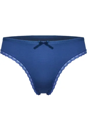 Merkloos Dames string 3 pack effen kleur M 36-38