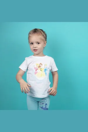 Disney Prinsessen shirt wit