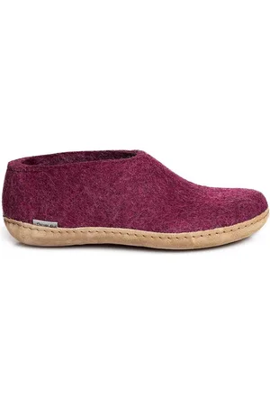 Glerups Schoen met leren zool- -42
