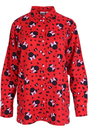 Disney Minnie Mouse damesshirt met lange mouwen 100% VISCOSE
