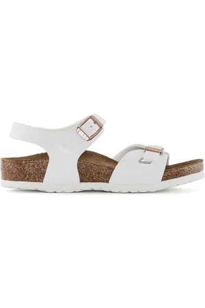 Birkenstock Meisjes Rio KIds White Birko Flor 26