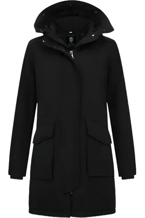 Matogla Lange Winterjas Dames - Gewatteerde Jas Dames - 2728 - Zwarte Jas