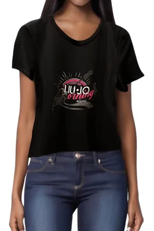 Liu Jo Dames T-shirt TF4204-JS088/N9565