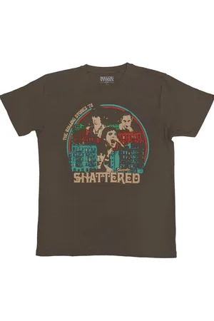The Rolling Stones The - Some Girls Shattered Heren T-shirt - 2XL
