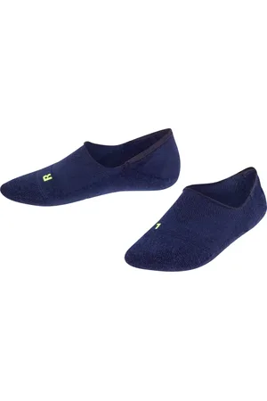Falke Cool Kick anatomische pluche zool functioneel garen footies kinderen blauw