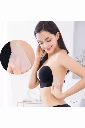 Merkloos Onzichtbare Zelfklevende Straploze Plak Beha - Herbruikbaar - Rugloze BH - Borst lift - Pushup Invisible BRA